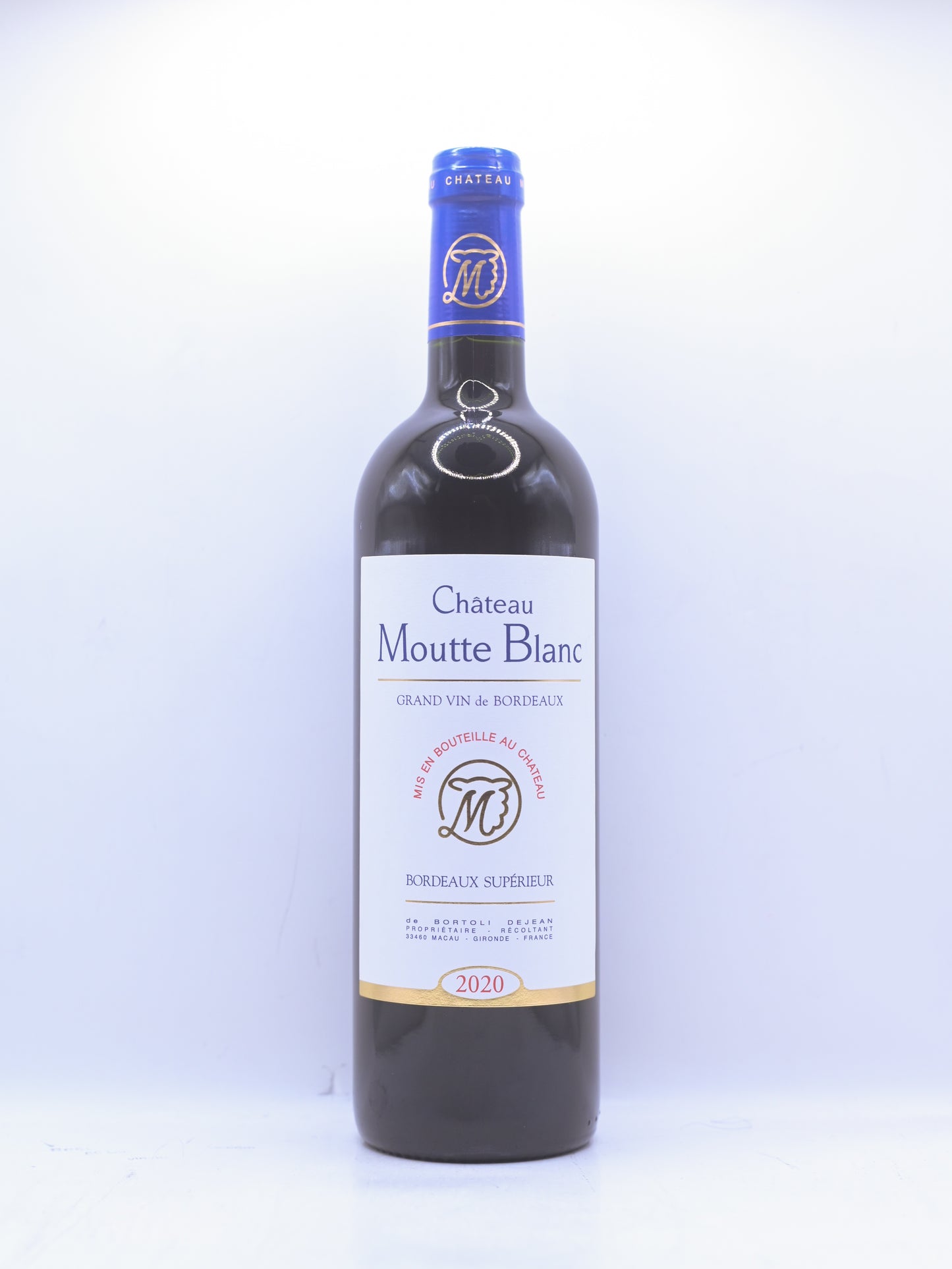 Chateau Moutte Blanc, Superieur 2020