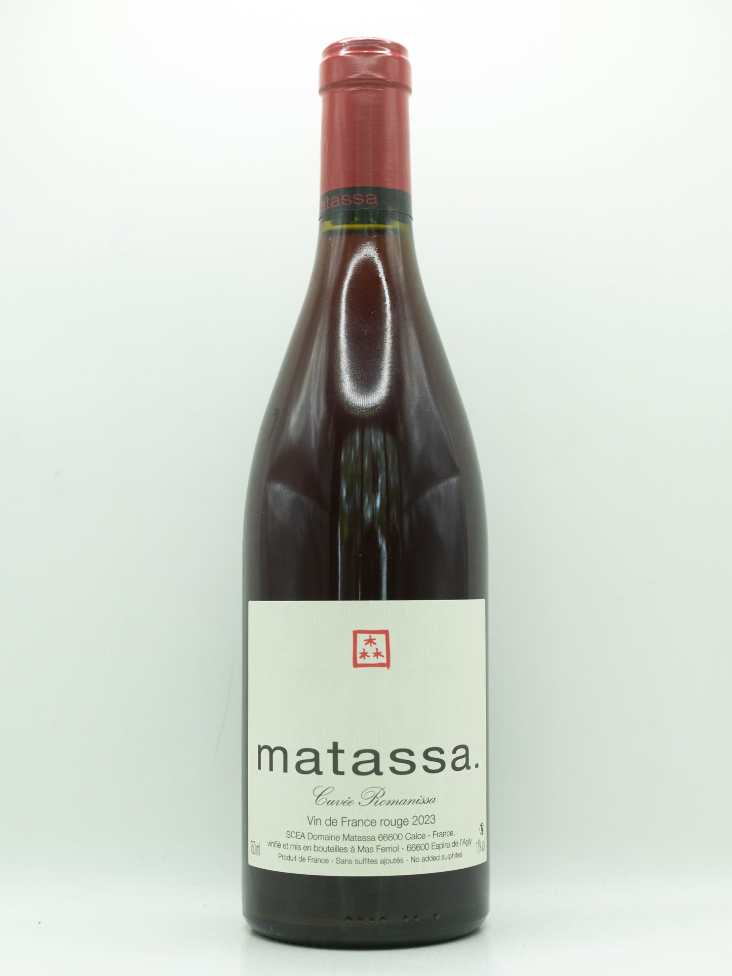 Matassa, Cuvee Romanissa Rouge 2023