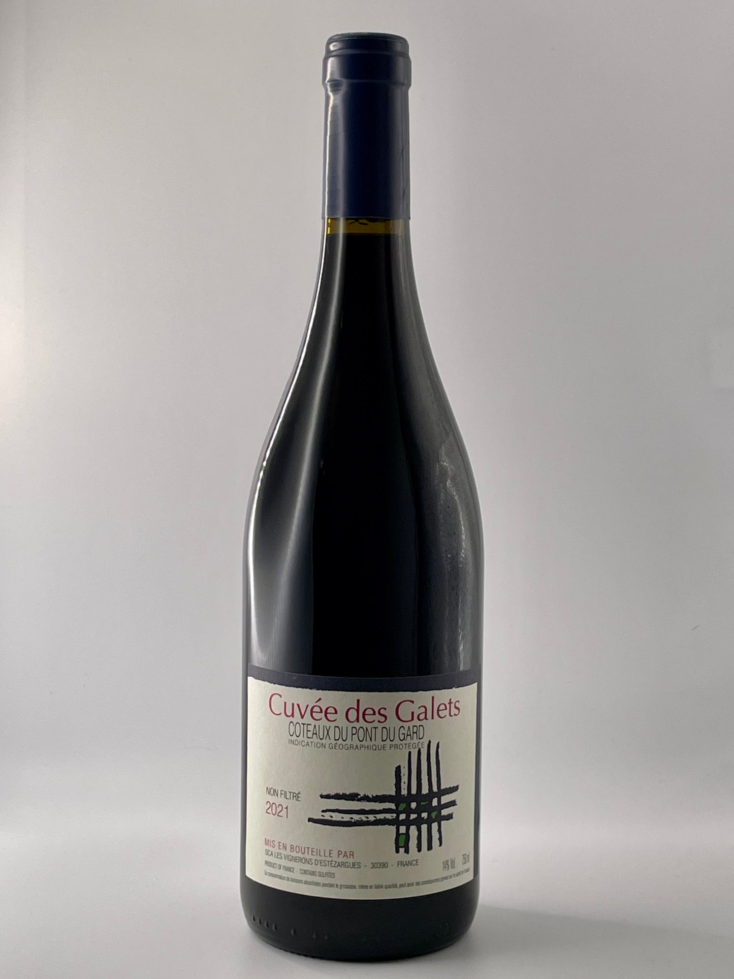 Estezargues, Cuvee des Galets, VDP Du Gard, Galets Rouge (Rhone)
