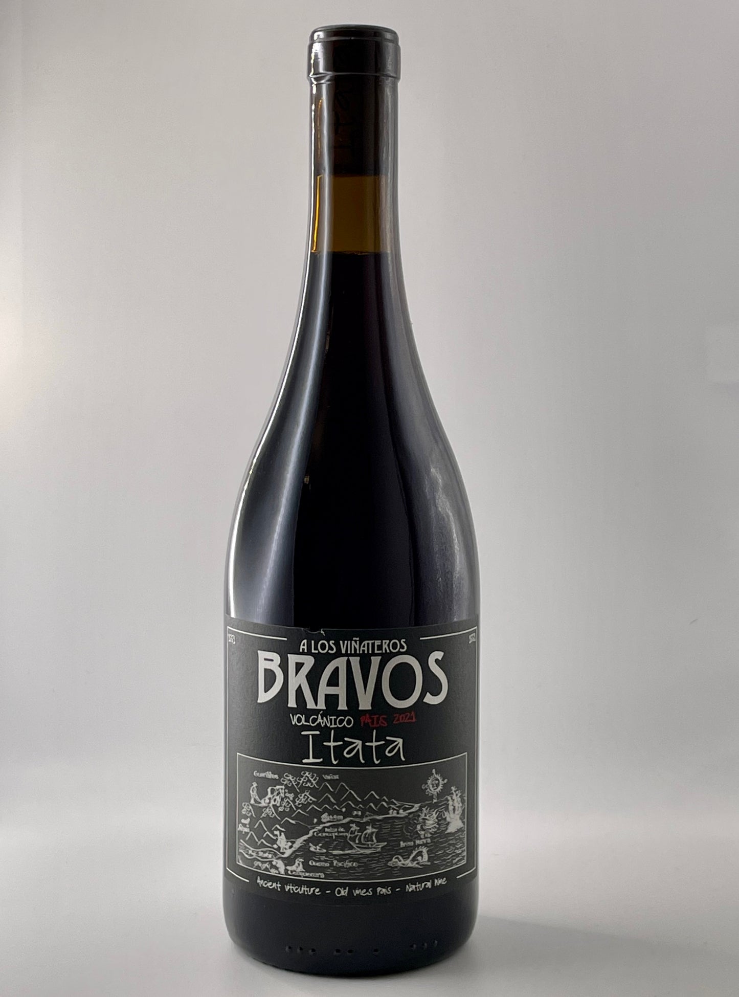 A Los Vinateros Bravos, Volcanico Pais (Chile)