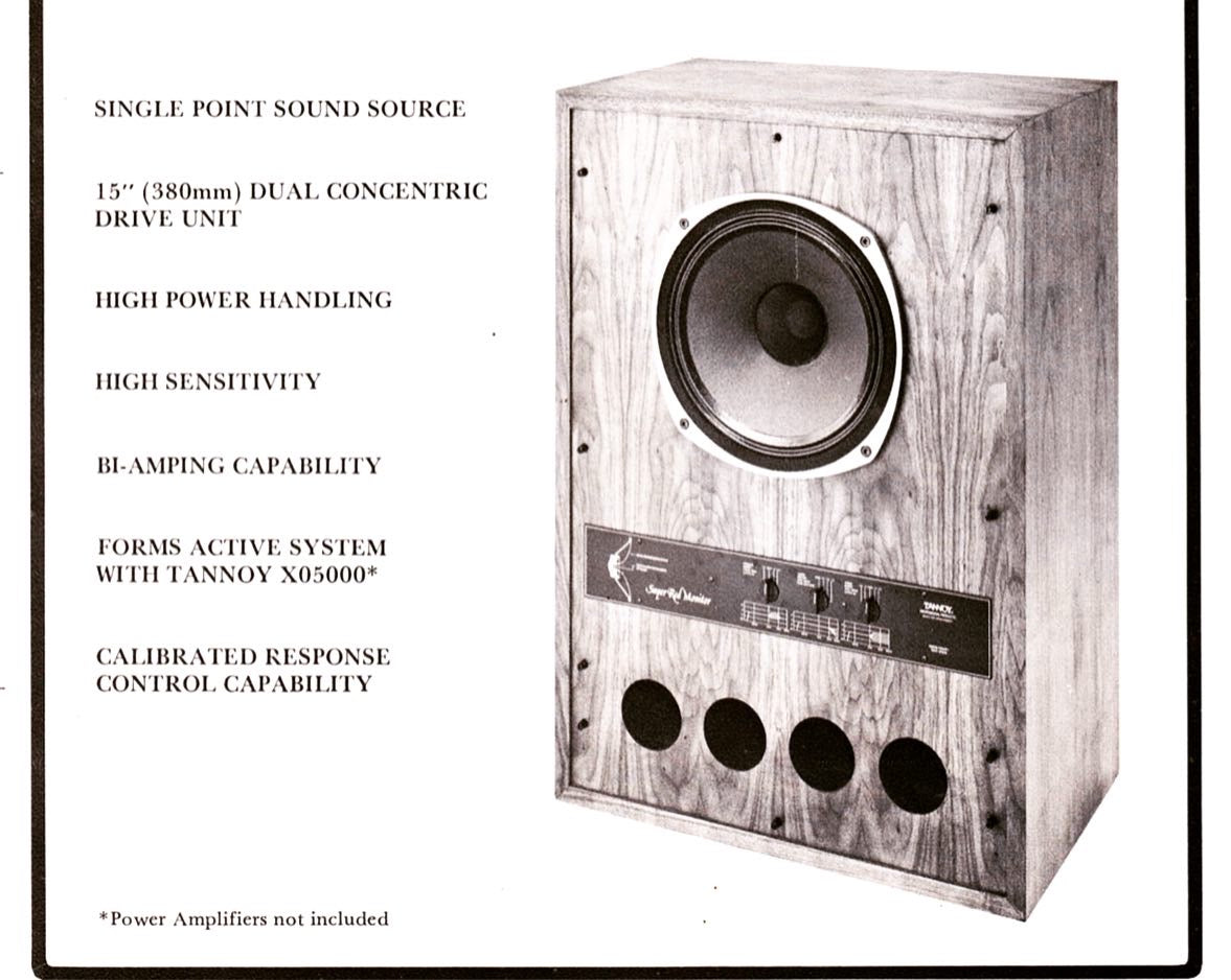 Tannoy M1000 15" Super Red Monitor (1980)