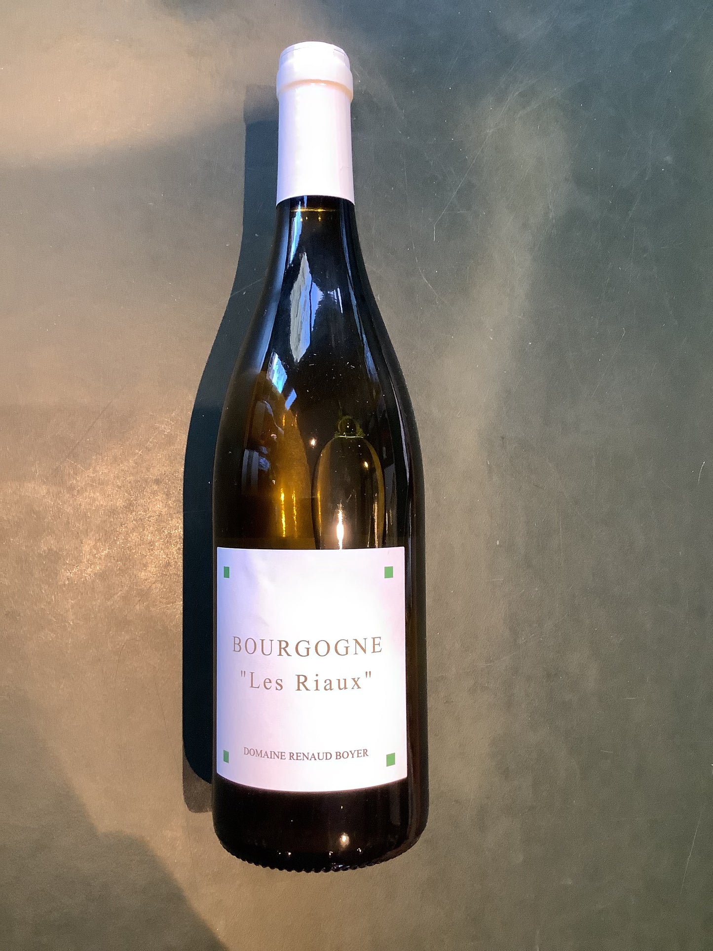 Renaud Boyer, Bourgogne Blanc 'Les Riaux' 2021 (Burgundy)