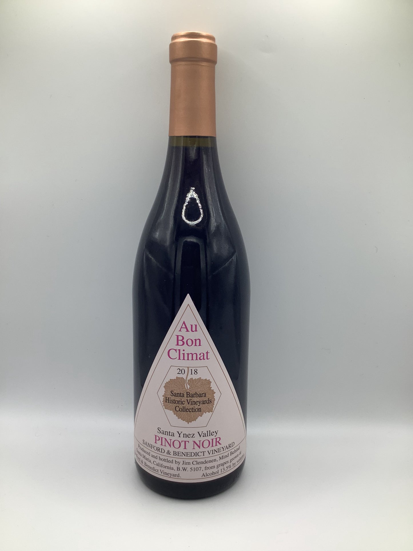 Sanford & Benedict Vineyard, Au Bon Climat, Pinot Noir 2018 (Santa Barbara, California)