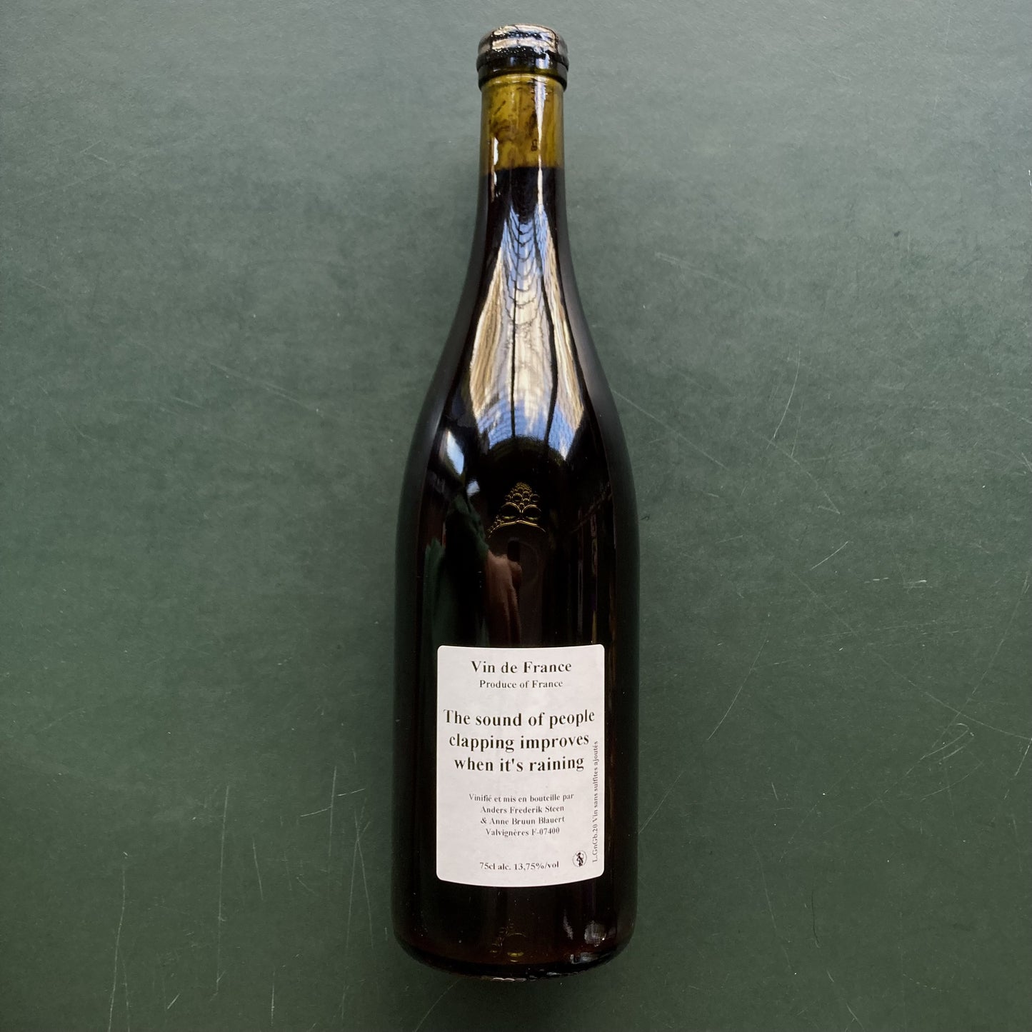 Anders Frederik Steen, The sound of people clapping improves when it's raining (Ardeche)