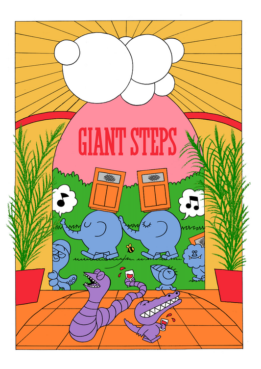 GIANT STEPS at Houghton Festival Poster