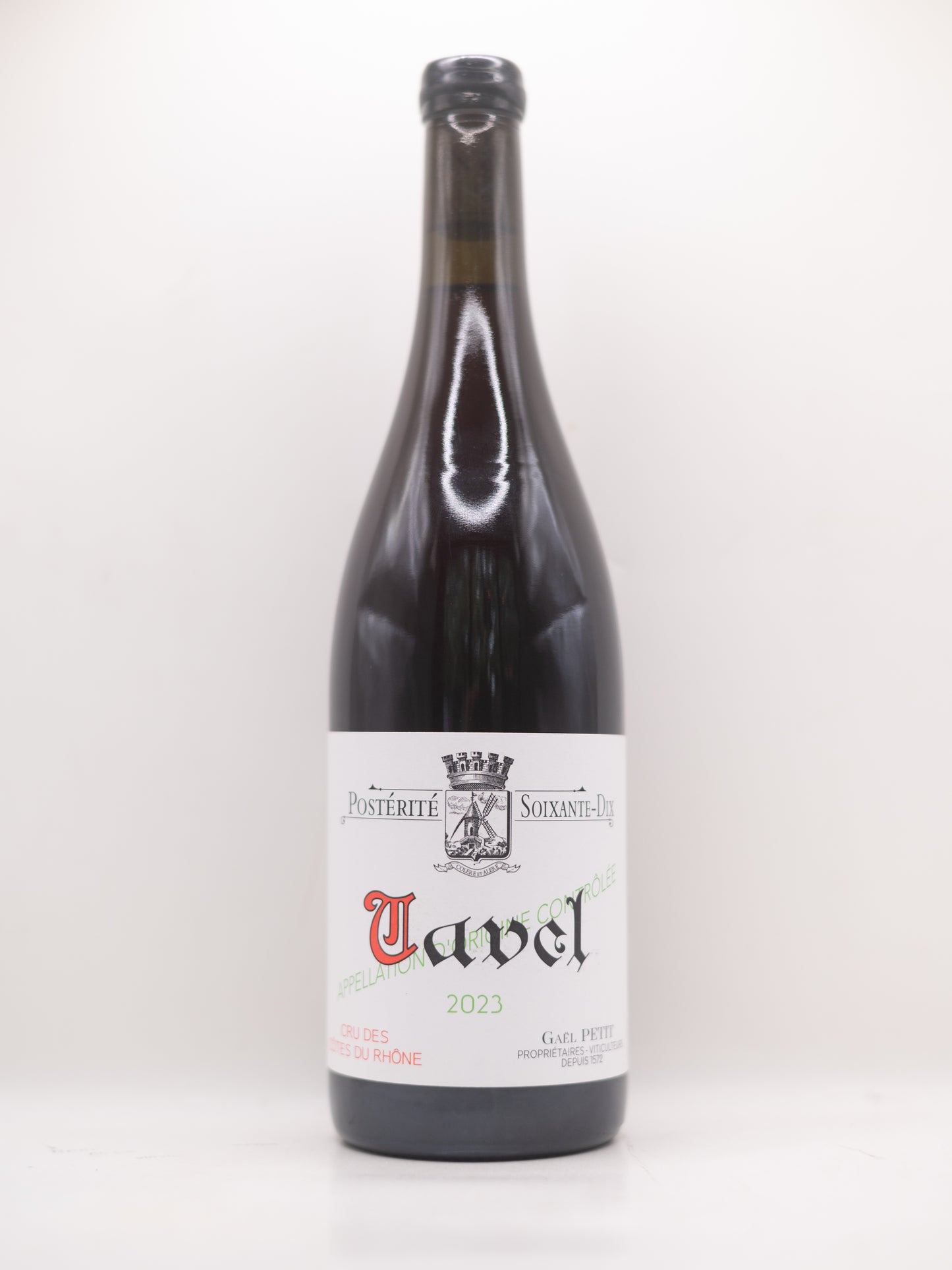 Moulin La Viguerie Gaël Petit, Tavel Postérité Soixante-Dix 2023