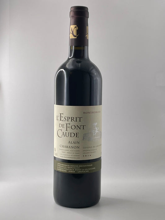 Alain Chabanon, L’Esprit De Font Caude 2014 (Languedoc)