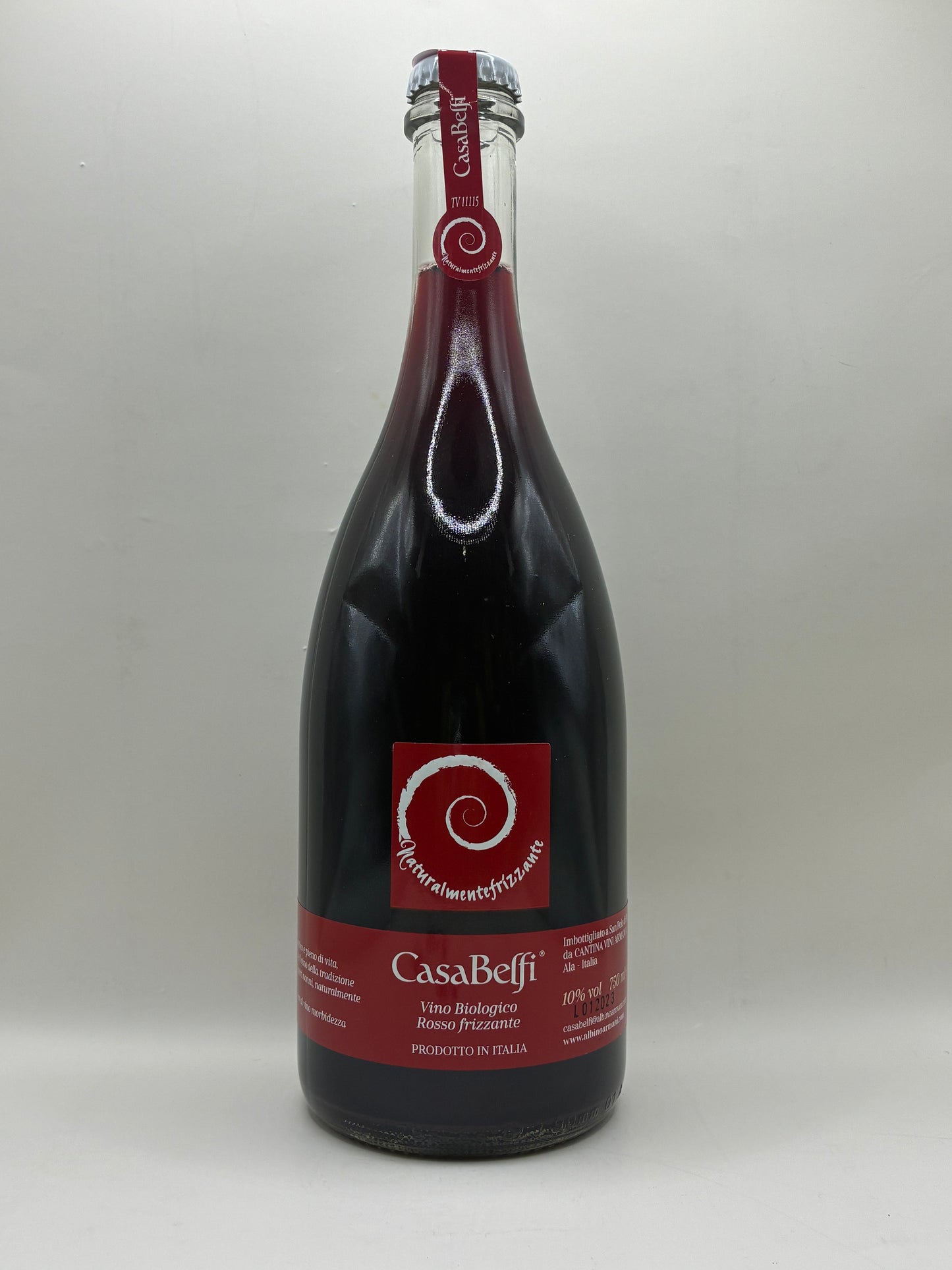Casa Belfi, Rosso Bio Frizzante NV