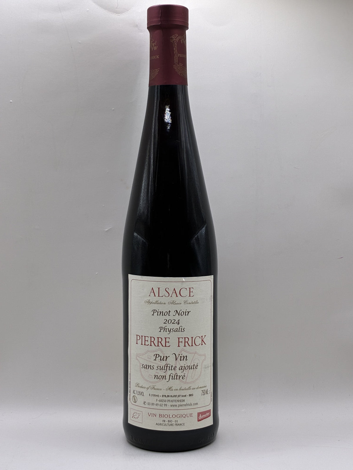 Pierre Frick, Pinot Noir, Physalis 2024