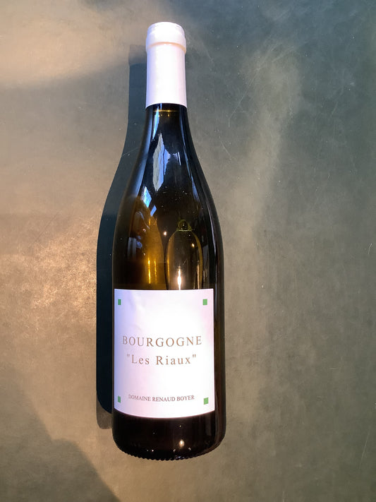 Renaud Boyer, Bourgogne Blanc 'Les Riaux' 2021 (Burgundy)