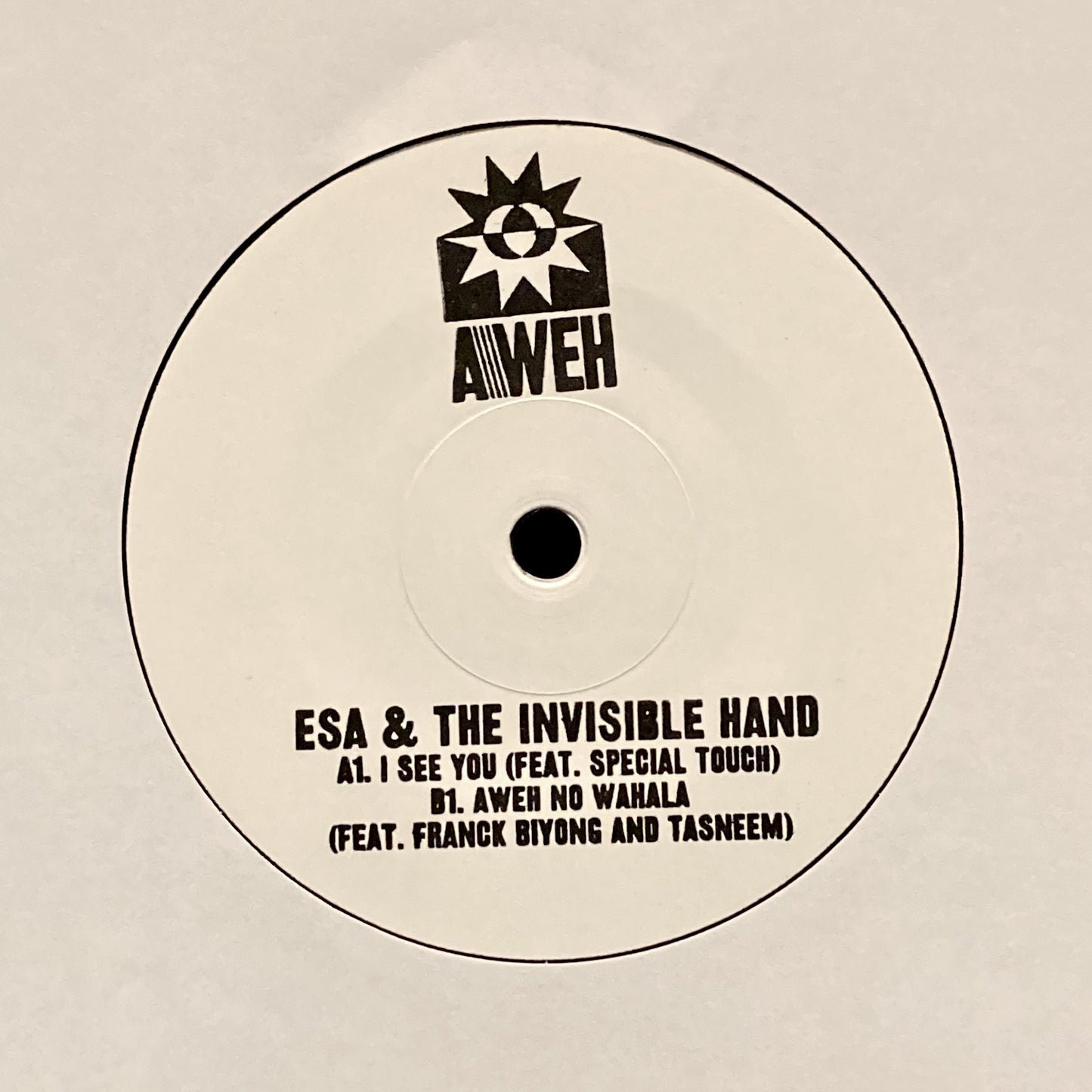 Esa & The Invisible Hand - I See You (Feat. Special Touch) Test Pressing